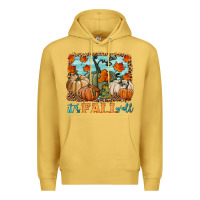 Antique Gold it's fall y'all Premium Hoodie - HRA Design Shop