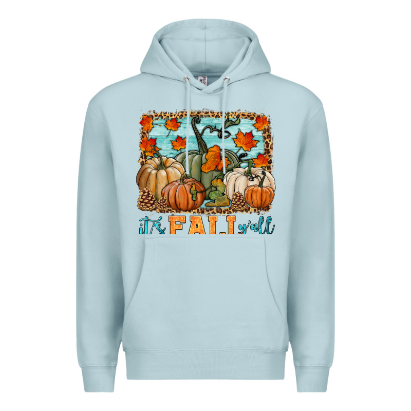 It's Fall Y'all Premium Hoodie by HRA Design Shop | Teevron