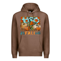 Chestnut it's fall y'all Premium Hoodie - HRA Design Shop