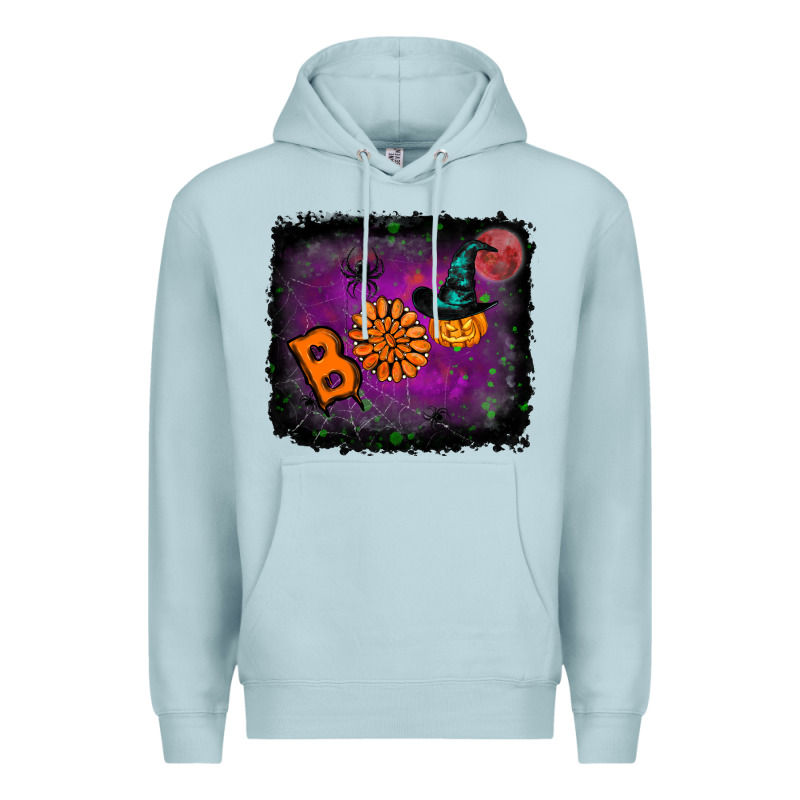 Boo Gemstone Halloween Pumpkin Premium Hoodie by RanaPortraitStore | Teevron