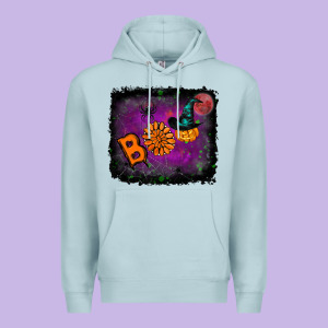 Boo Gemstone Halloween Pumpkin Premium Hoodie Designed By Ranaportraitstore