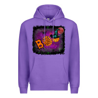 Purple boo gemstone halloween pumpkin Premium Hoodie - RanaPortraitStore