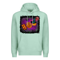 Seafoam boo gemstone halloween pumpkin Premium Hoodie - RanaPortraitStore