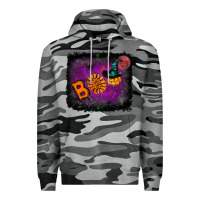 Slate Camo boo gemstone halloween pumpkin Premium Hoodie - RanaPortraitStore