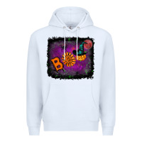 White boo gemstone halloween pumpkin Premium Hoodie - RanaPortraitStore