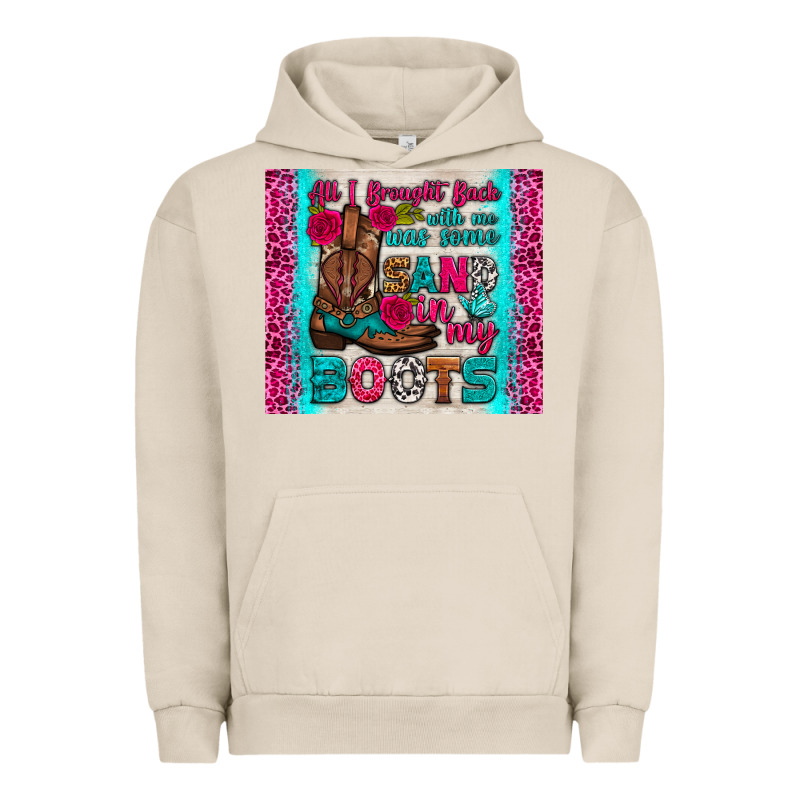 All I Brought Back With Me Was Some Sand In My Boots Tumbler Urban Hoodie by HRA Design Shop | Teevron