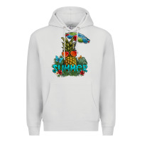 Dove Grey summer Premium Hoodie - SublimationCraftShop