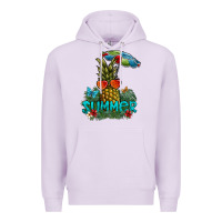 Lilac summer Premium Hoodie - SublimationCraftShop