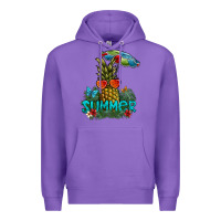 Purple summer Premium Hoodie - SublimationCraftShop