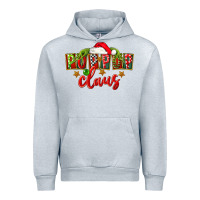 Heather Grey christmas pop pop claus Urban Hoodie - FaDigitalArtStudio