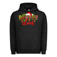 Pigment Black christmas pop pop claus Urban Hoodie - FaDigitalArtStudio