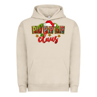 Pigment French Oak christmas pop pop claus Urban Hoodie - FaDigitalArtStudio