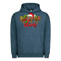 Pigment Midnight Navy christmas pop pop claus Urban Hoodie - FaDigitalArtStudio