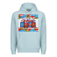 Blue Mist American Mama 20oz tumbler Premium Hoodie - Neo Western