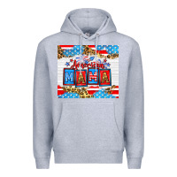 Heather Grey American Mama 20oz tumbler Premium Hoodie - Neo Western
