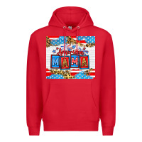 Red American Mama 20oz tumbler Premium Hoodie - Neo Western
