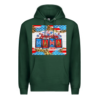 Sports Green American Mama 20oz tumbler Premium Hoodie - Neo Western