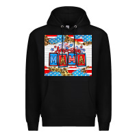 Black American Mama 20oz tumbler Premium Hoodie - Neo Western