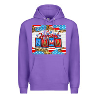 Purple American Mama 20oz tumbler Premium Hoodie - Neo Western