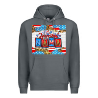 Rock American Mama 20oz tumbler Premium Hoodie - Neo Western