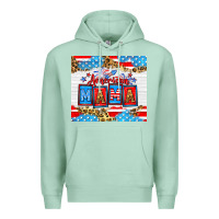 Seafoam American Mama 20oz tumbler Premium Hoodie - Neo Western