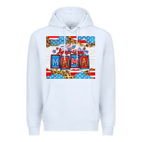 White American Mama 20oz tumbler Premium Hoodie - Neo Western