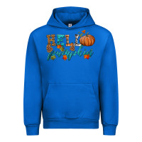 Cobalt hello pumpkin Urban Hoodie - HRA Design Shop