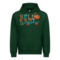 Foreset Green hello pumpkin Urban Hoodie - HRA Design Shop