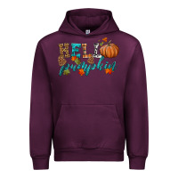 Mauve Wine hello pumpkin Urban Hoodie - HRA Design Shop