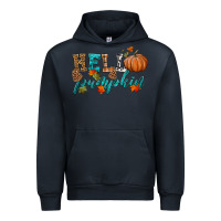 Navy hello pumpkin Urban Hoodie - HRA Design Shop