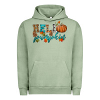 Pigment Oil Green hello pumpkin Urban Hoodie - HRA Design Shop