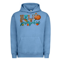 Pigment Pebble Blue hello pumpkin Urban Hoodie - HRA Design Shop