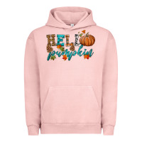 Pigment Salmon hello pumpkin Urban Hoodie - HRA Design Shop