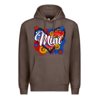 Coffee American mini heart Premium Hoodie - Neo Western