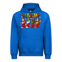 Cobalt christmas grandma Urban Hoodie - FaDigitalArtStudio