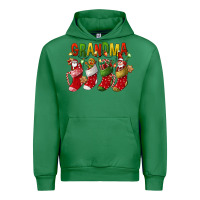 Emerald christmas grandma Urban Hoodie - FaDigitalArtStudio