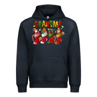 Navy christmas grandma Urban Hoodie - FaDigitalArtStudio
