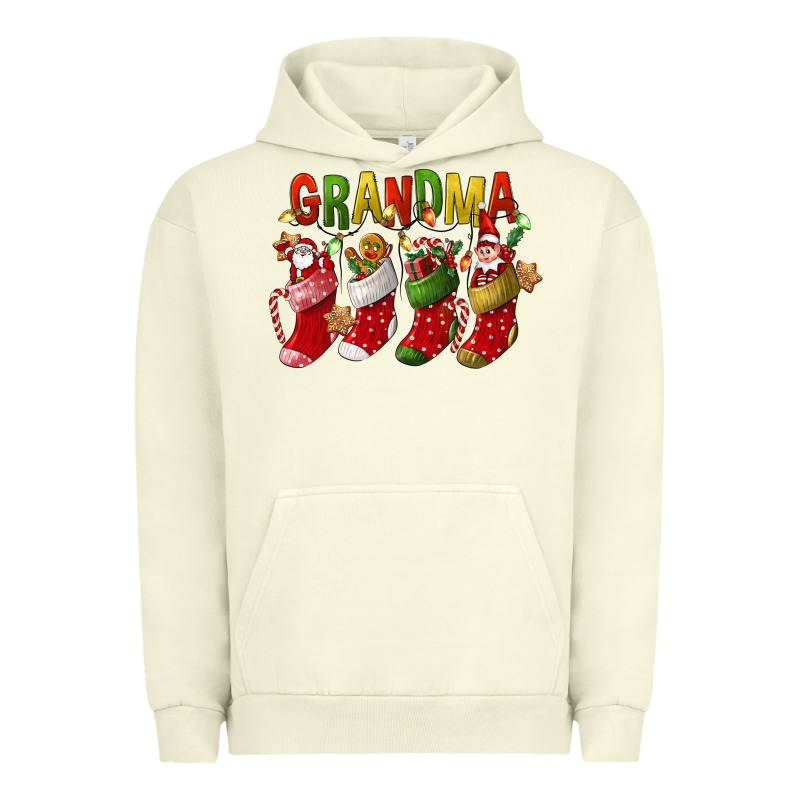 Christmas Grandma Urban Hoodie by FaDigitalArtStudio | Teevron