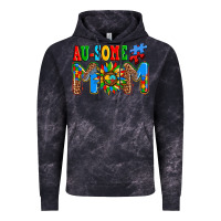 Cloud Black ausome autism mom Vintage Hoodie - AdoDesignShop