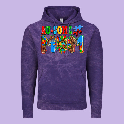 Ausome Autism Mom Vintage Hoodie Designed By Adodesignshop