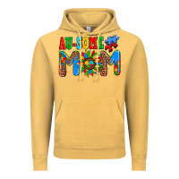 Vintage Mustard ausome autism mom Vintage Hoodie - AdoDesignShop