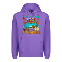 Purple farm fresh pumpkins Premium Hoodie - HRA Design Shop