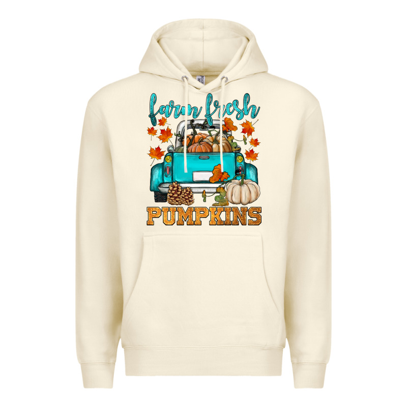 Farm Fresh Pumpkins Premium Hoodie by HRA Design Shop | Teevron