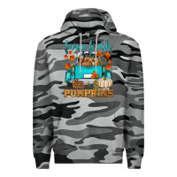 Slate Camo farm fresh pumpkins Premium Hoodie - HRA Design Shop