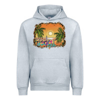 Heather Grey beach vibes Urban Hoodie - SublimationCraftShop