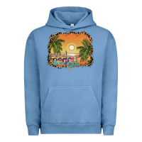 Pigment Pebble Blue beach vibes Urban Hoodie - SublimationCraftShop