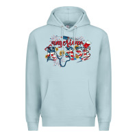 Blue Mist American Nurse 4th of July Premium Hoodie - CowGirlArtShop