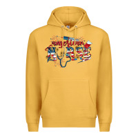 Mustard American Nurse 4th of July Premium Hoodie - CowGirlArtShop