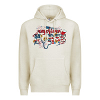 Oatmeal Heather American Nurse 4th of July Premium Hoodie - CowGirlArtShop