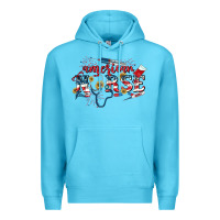 Ocean Blue American Nurse 4th of July Premium Hoodie - CowGirlArtShop